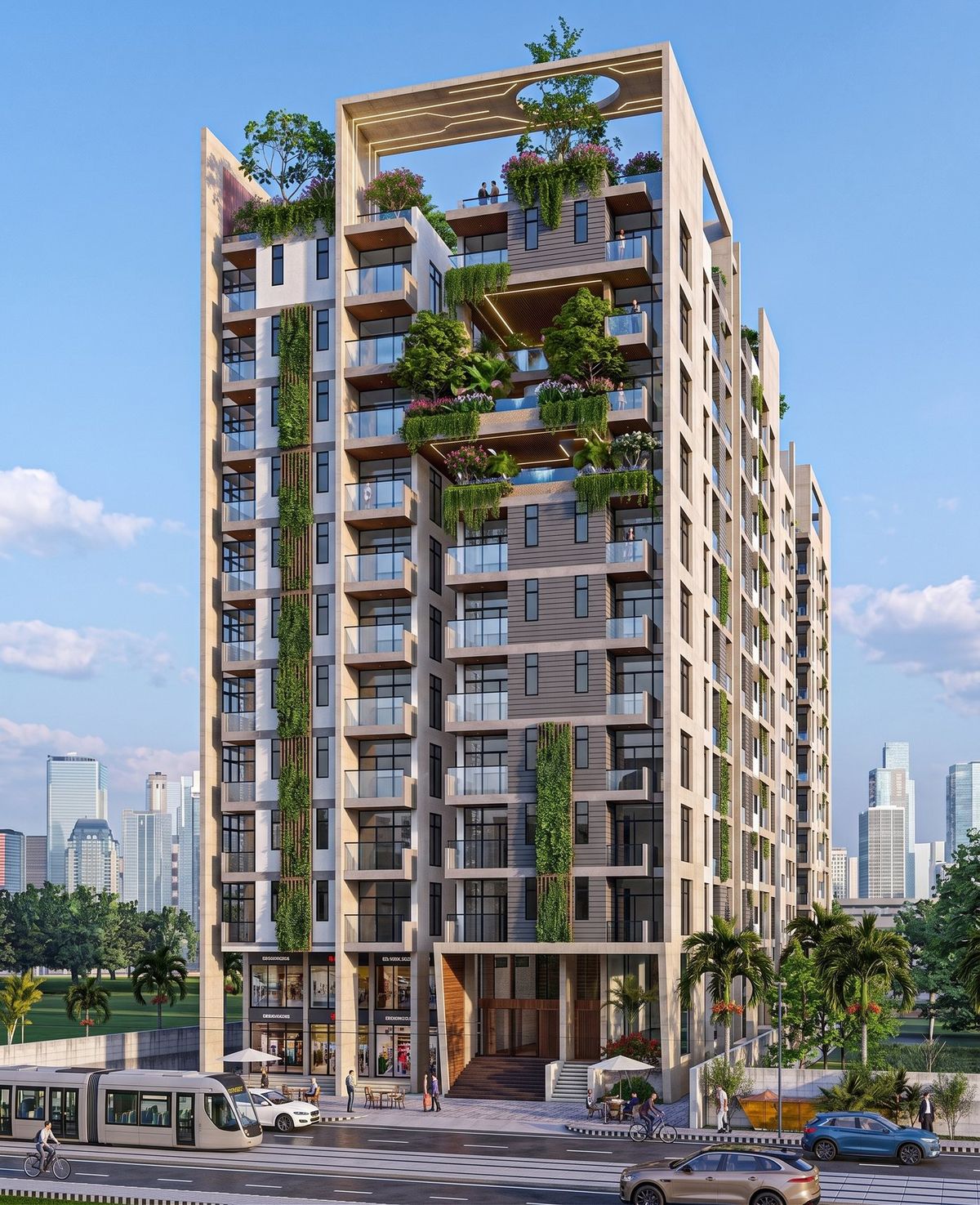 Edge Corporate Court — construction project in Gulshan, Dhaka by Edge Construction & Consultancy