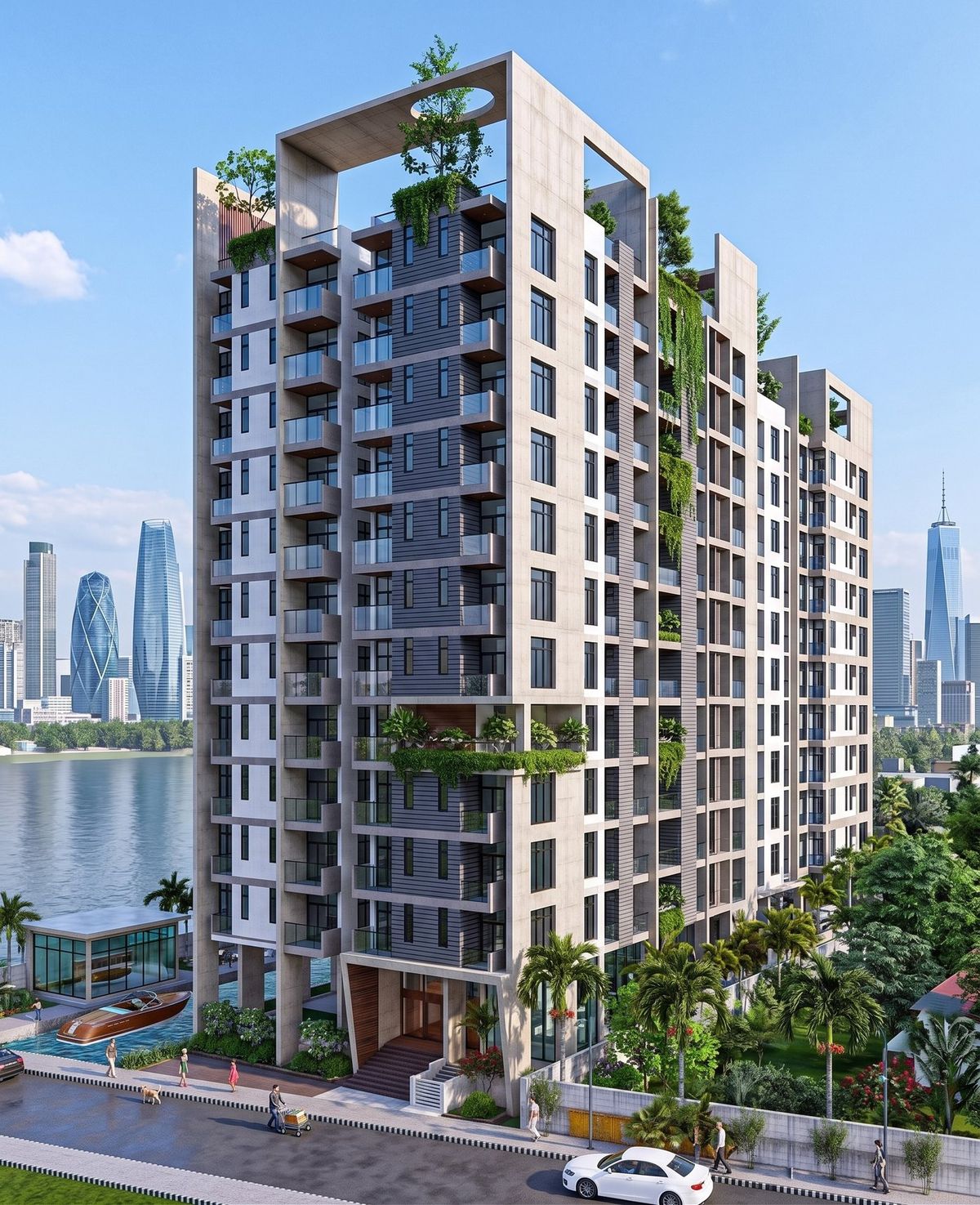 Edge Bay View — construction project in Khulshi, Chattogram by Edge Construction & Consultancy